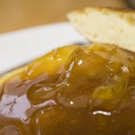 ホットケーキに蜂蜜柚子茶のせたらほんのり甘くて美味だった