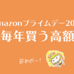Amazonプライムデーで何買った?僕が毎年買う高額商品
