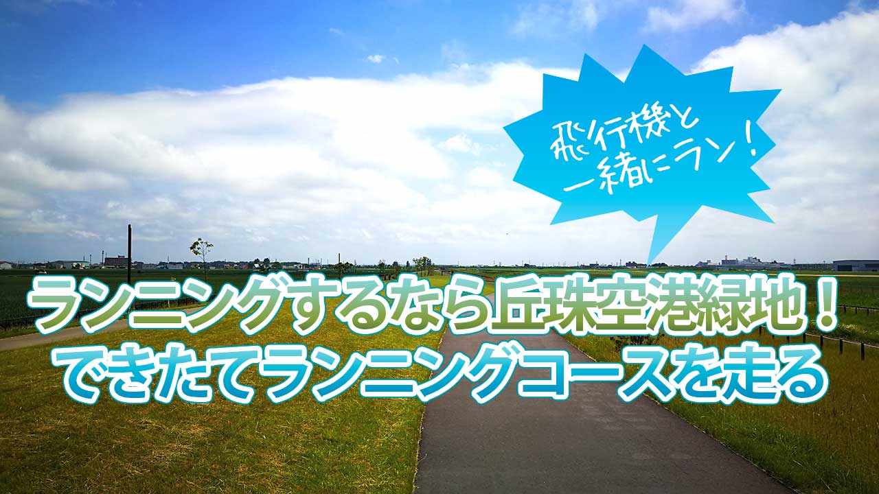 最新 札幌市東区でランニング ジョギングは丘珠空港緑地 車や自転車の心配なし February29